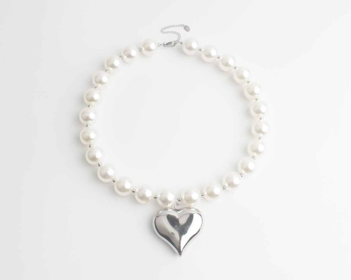Sweetheart Pearl - Collar - Acero inoxidable
