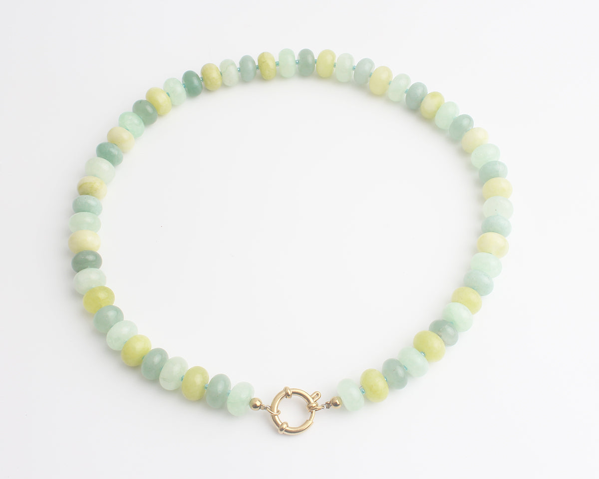 Clarisa - Collier - Pierre naturelle - Acier inoxydable