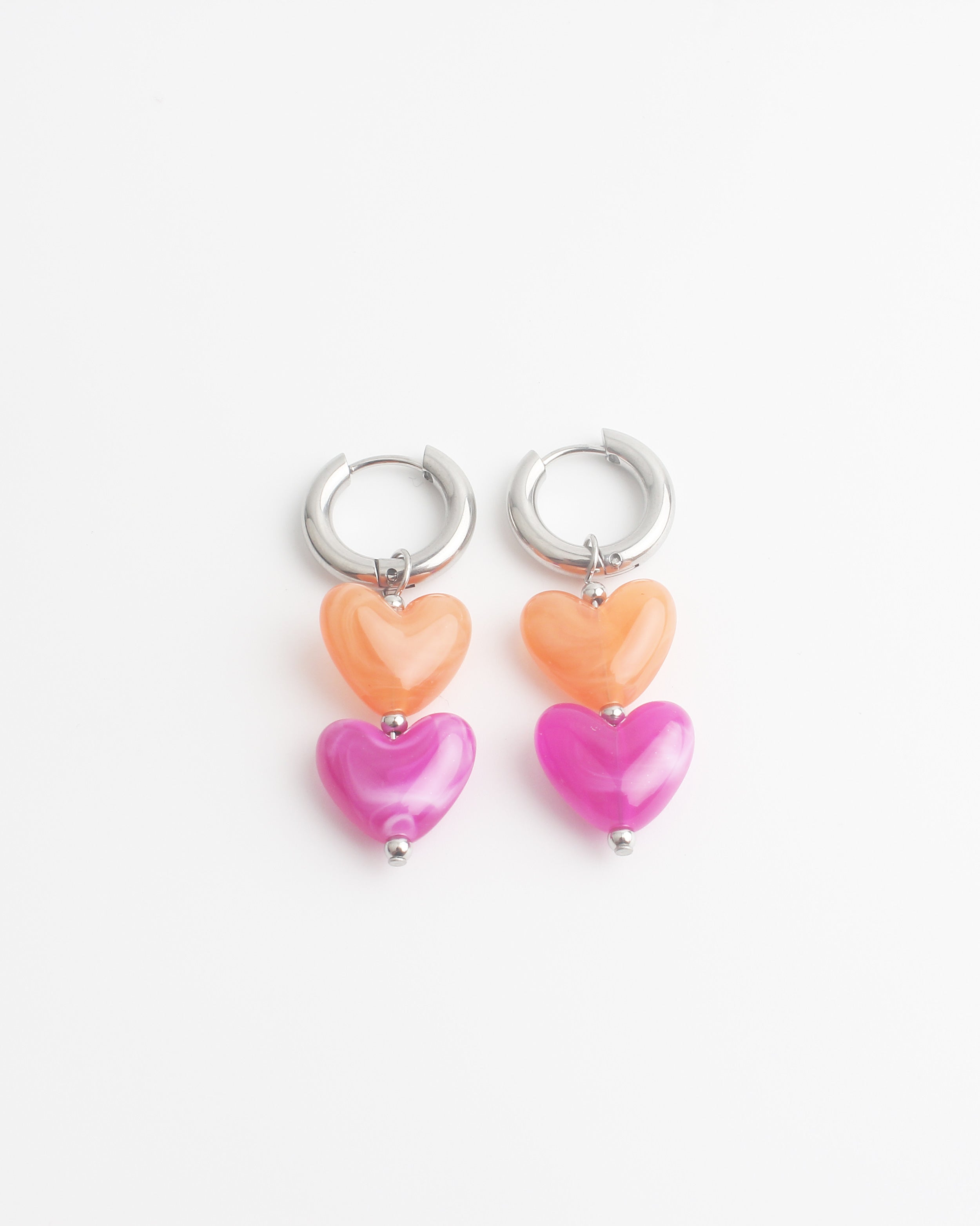 Milena - Pendientes - Acero inoxidable