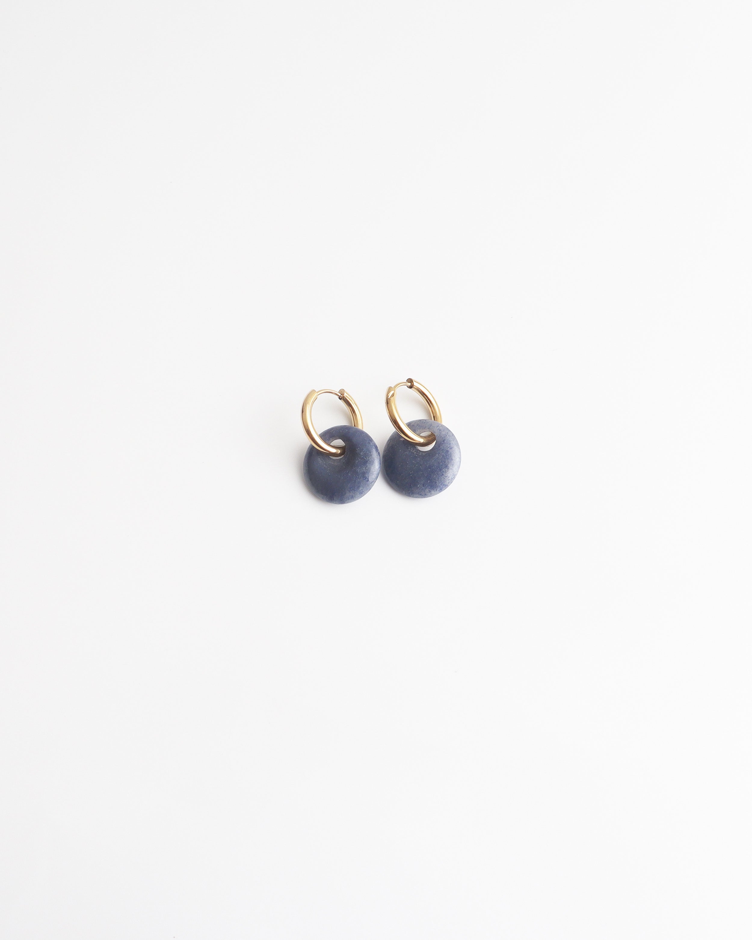 Isadora - Pendientes - Piedra natural- Acero inoxidable