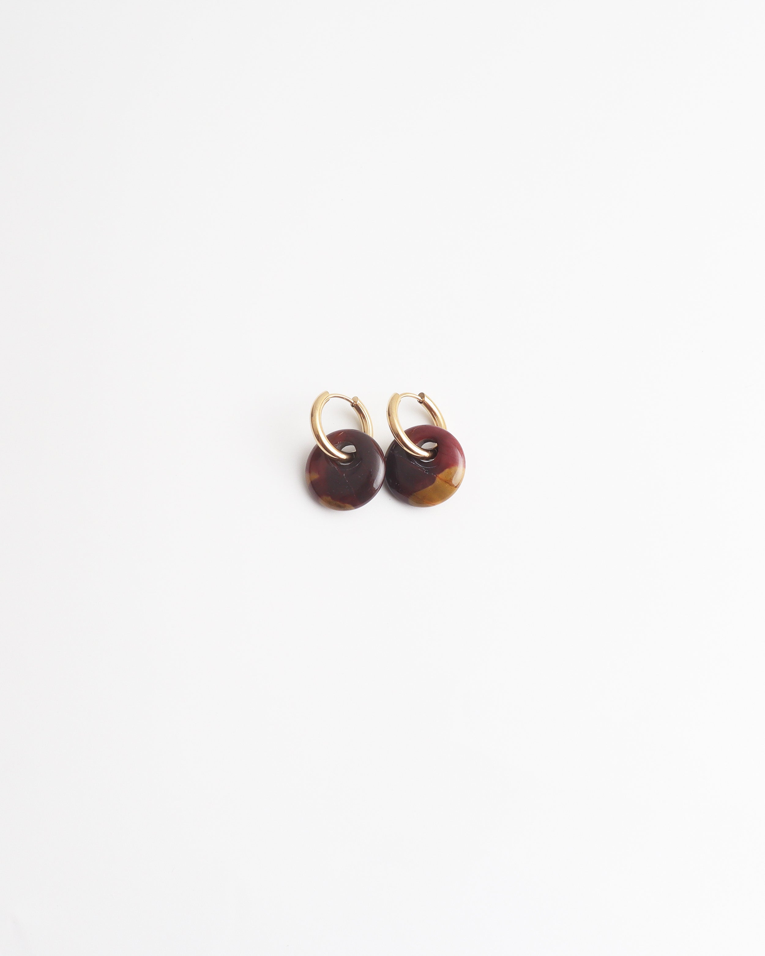 Isadora - Pendientes - Piedra natural- Acero inoxidable