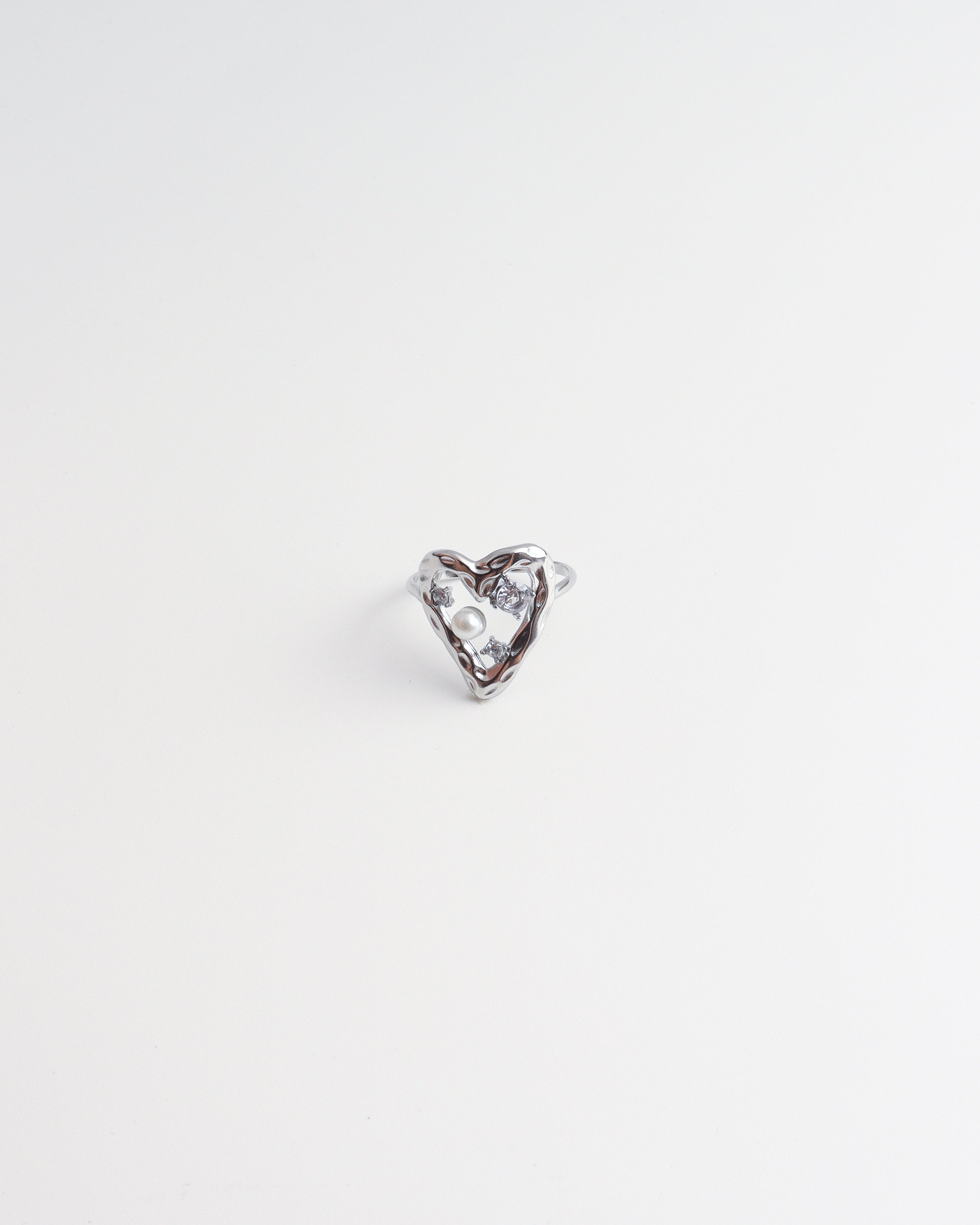 Theodora - Bague - Acier inoxydable - Ajustable