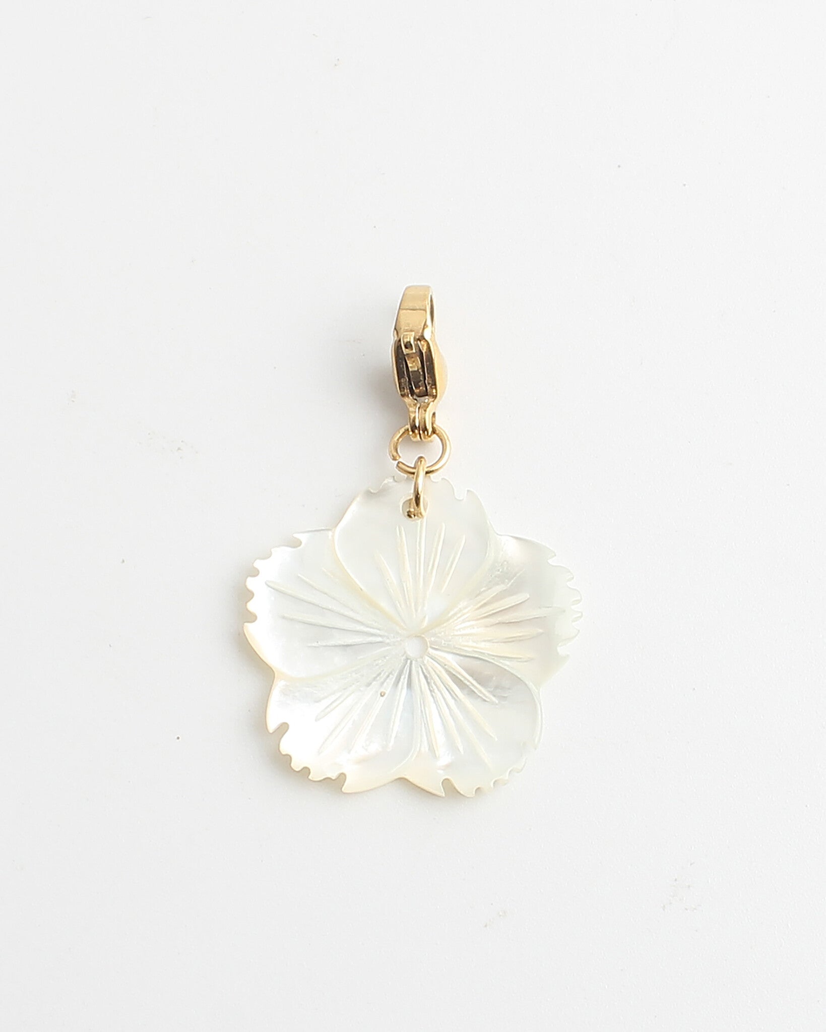 Fleur de coquillage - Charm - Design Your Own - Acier inoxydable