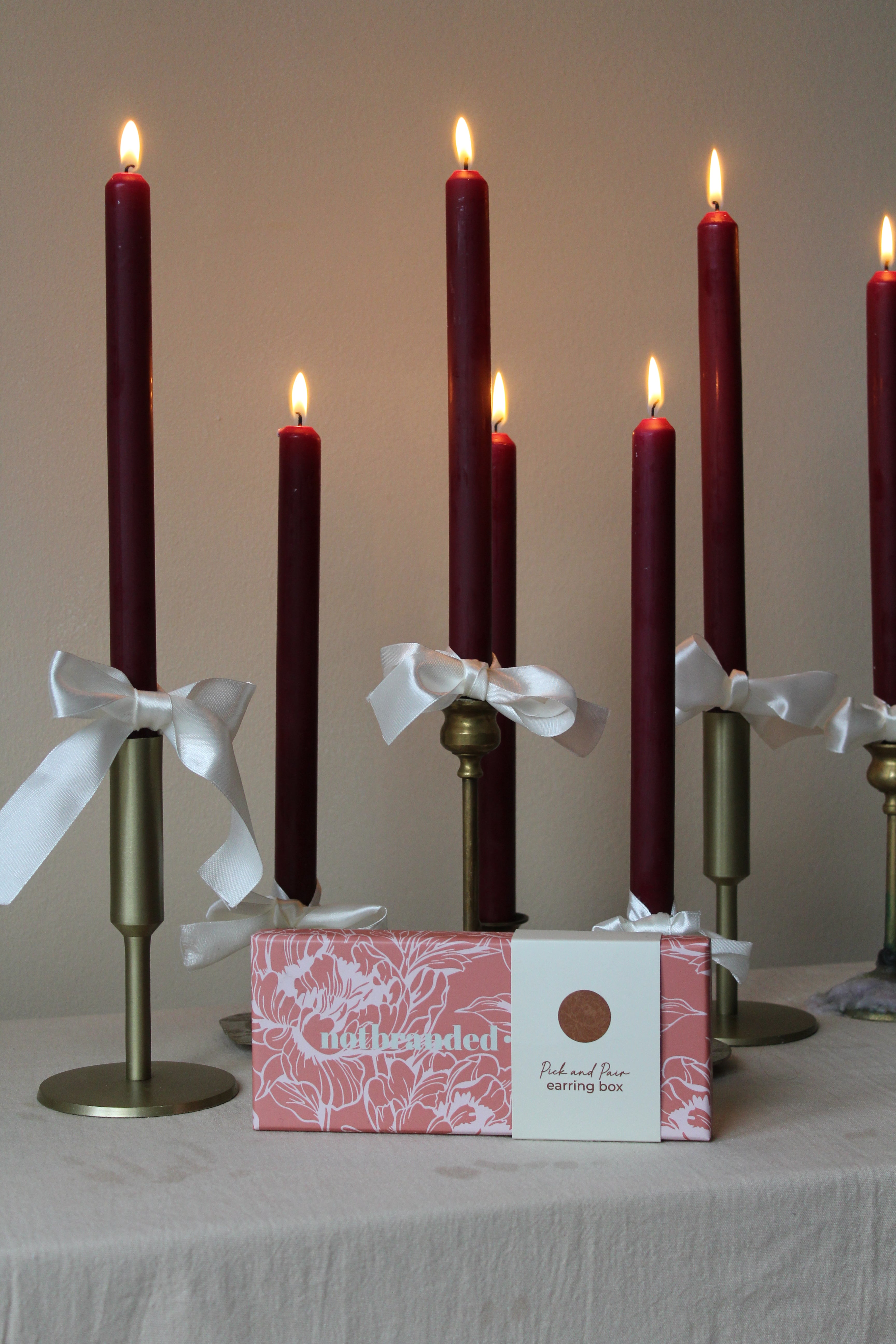 Pick & Pair - Advent Box - Pendientes - 10 Regalos - Edición Limitada - Acero Inoxidable