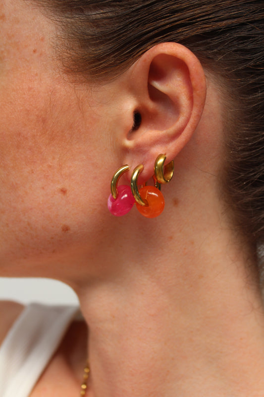 Jutta - Pendientes - Acero inoxidable