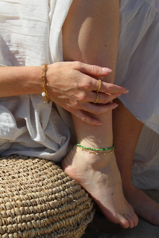 Miranda - Bracelet de cheville - Acier inoxydable