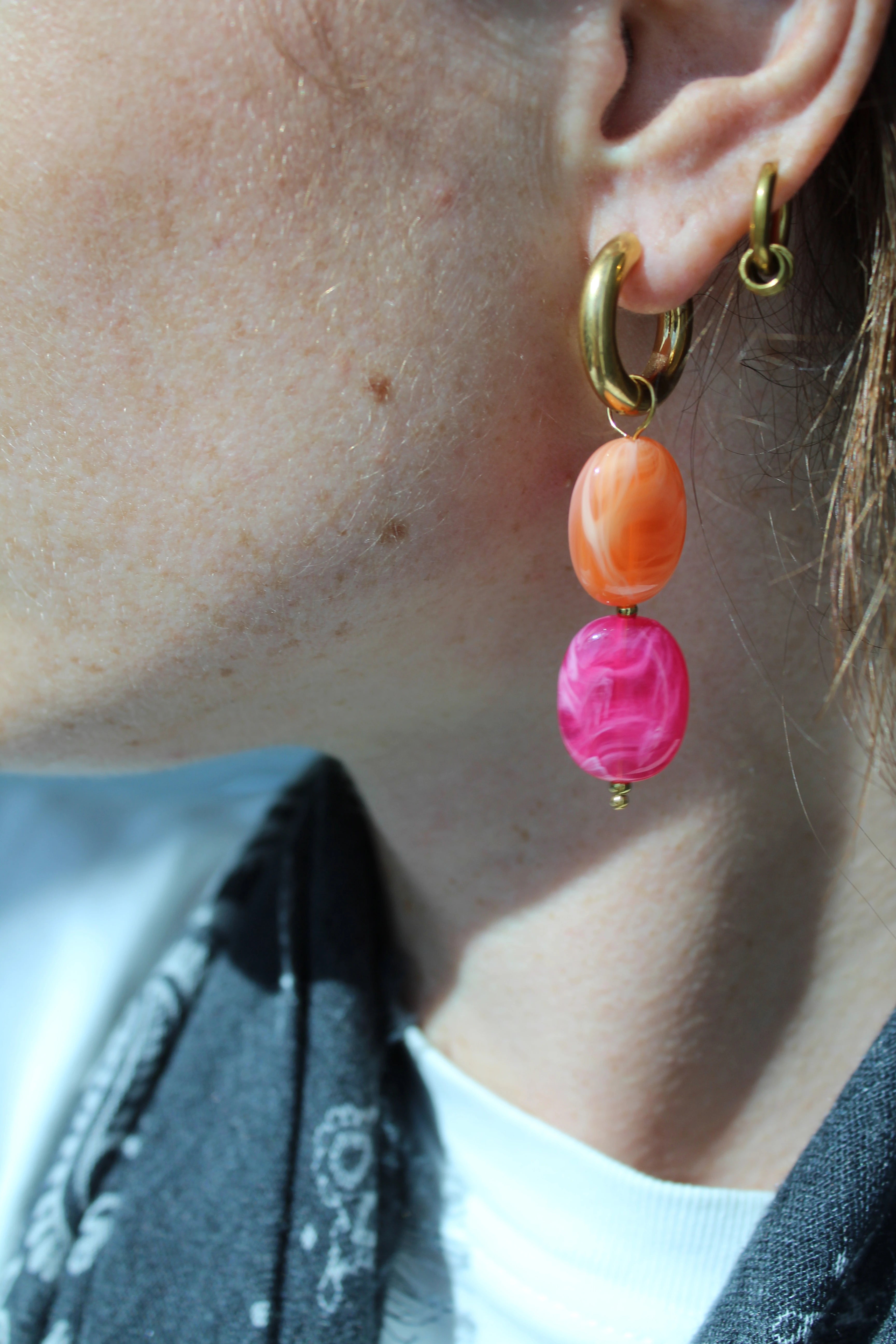 Romee - Pendientes - Acero inoxidable