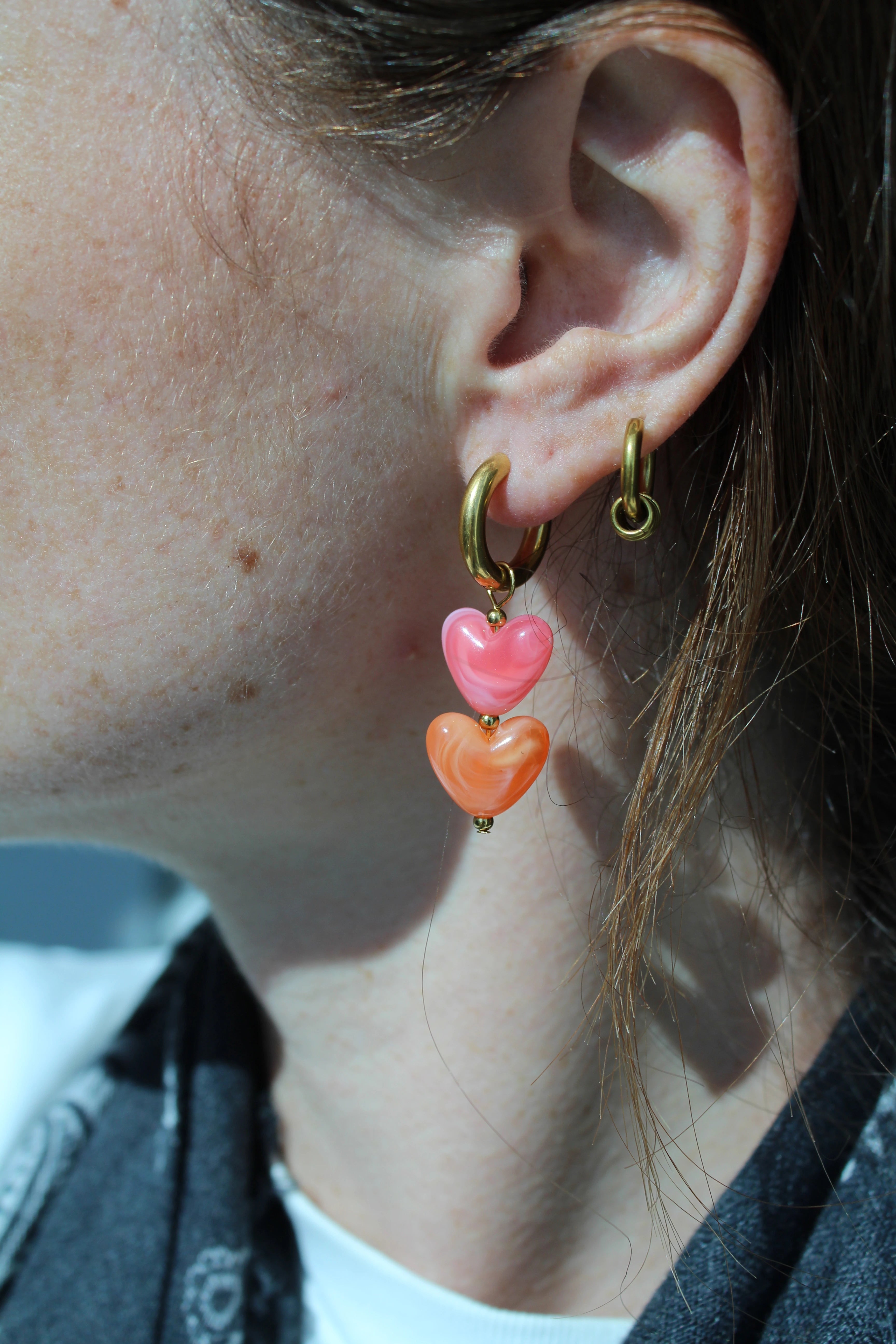 Milena - Pendientes - Acero inoxidable