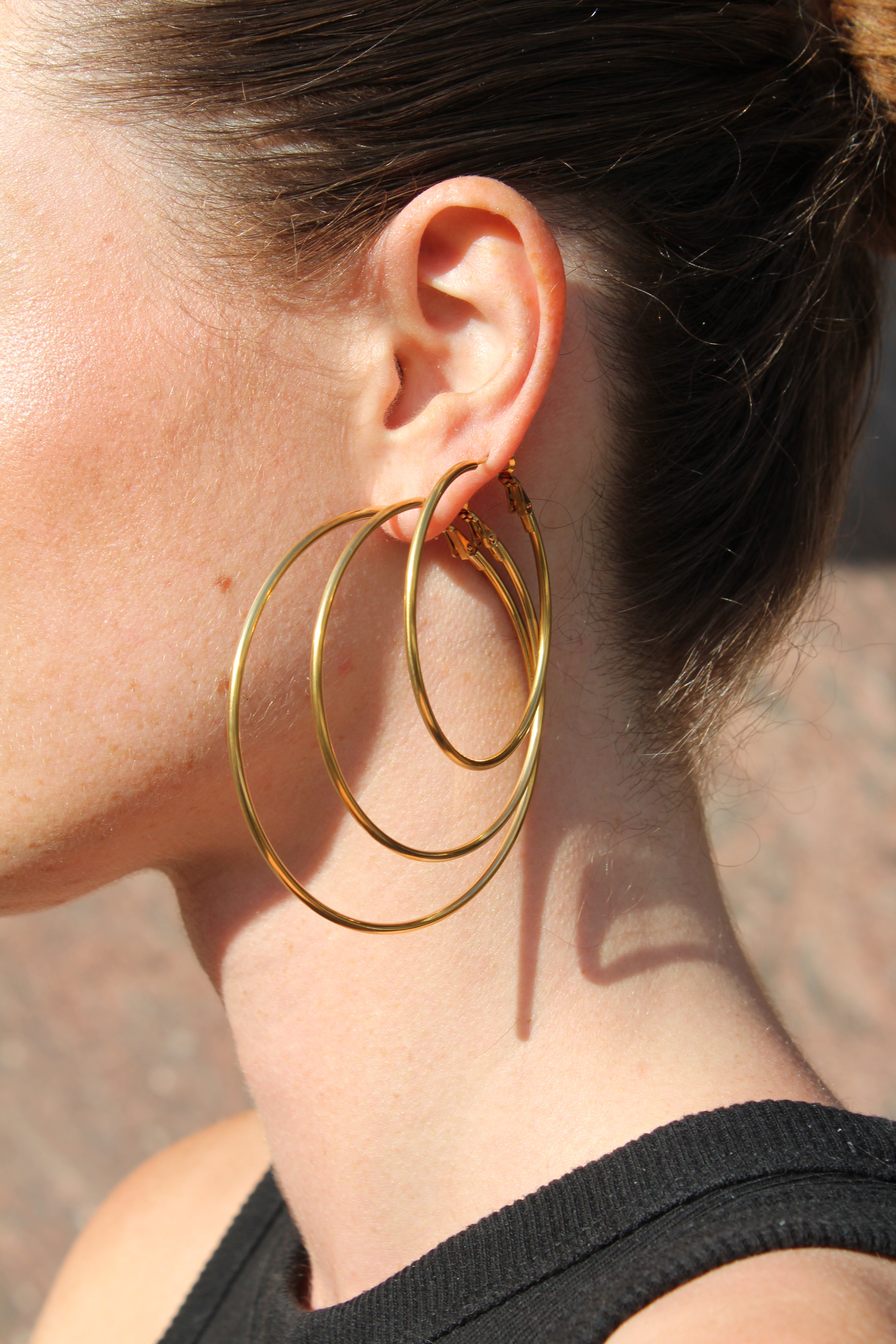 Basic hoops - Oorbellen - Stainless Steel