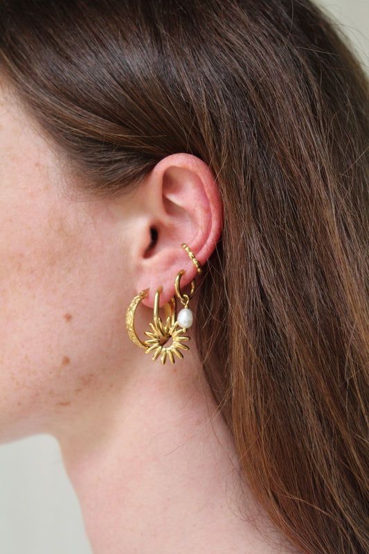 Marly - Boucle d'oreille - Acier inoxydable