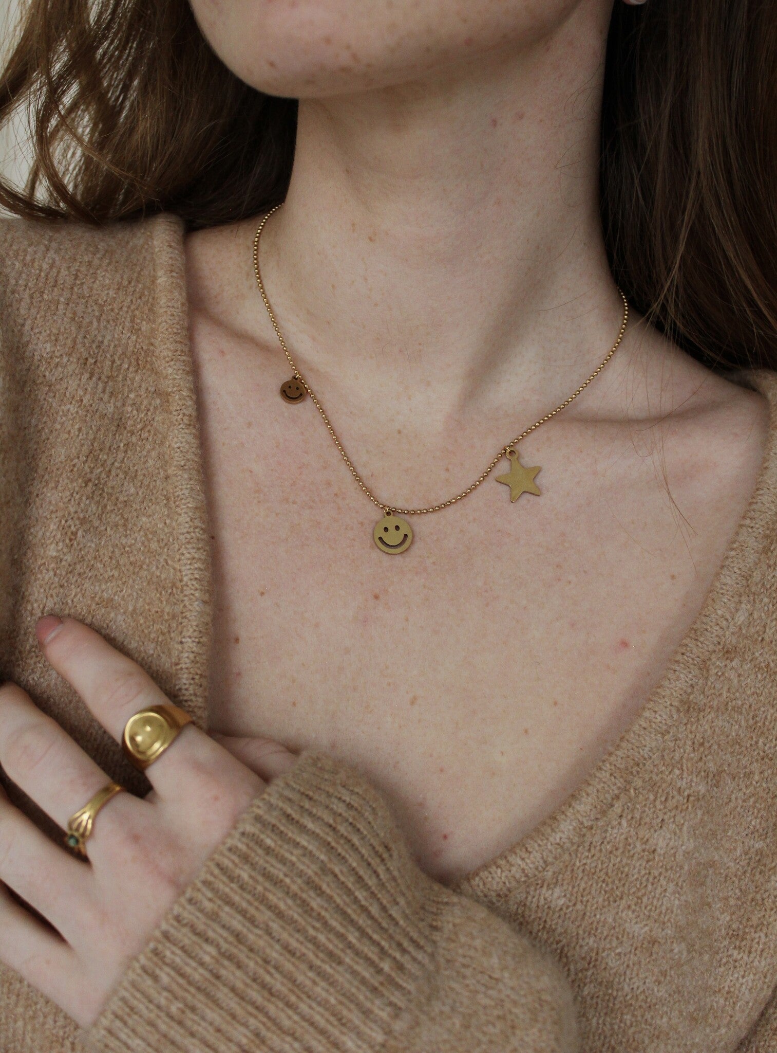 Smile Like A Star - Collier - Acier inoxydable