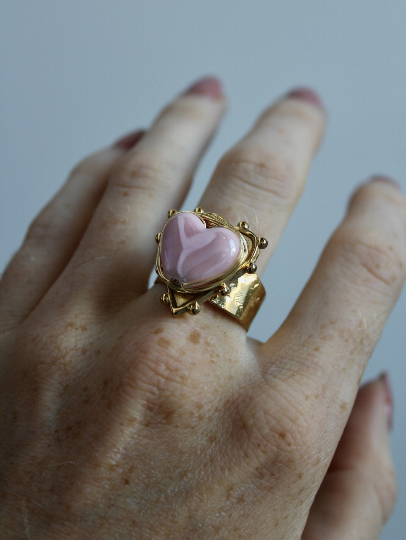 Elske - Bague - Acier inoxydable - Ajustable