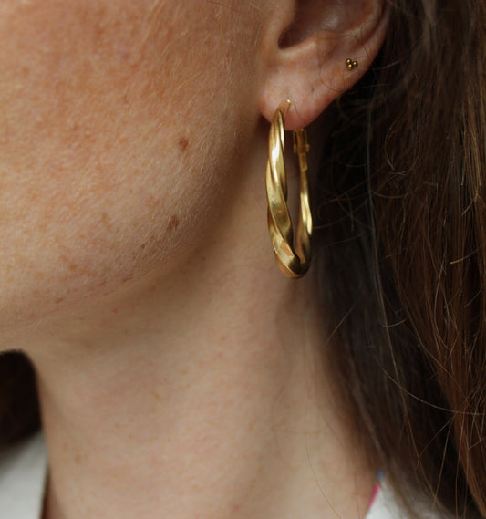 Liv - Boucles d'oreilles - Acier inoxydable