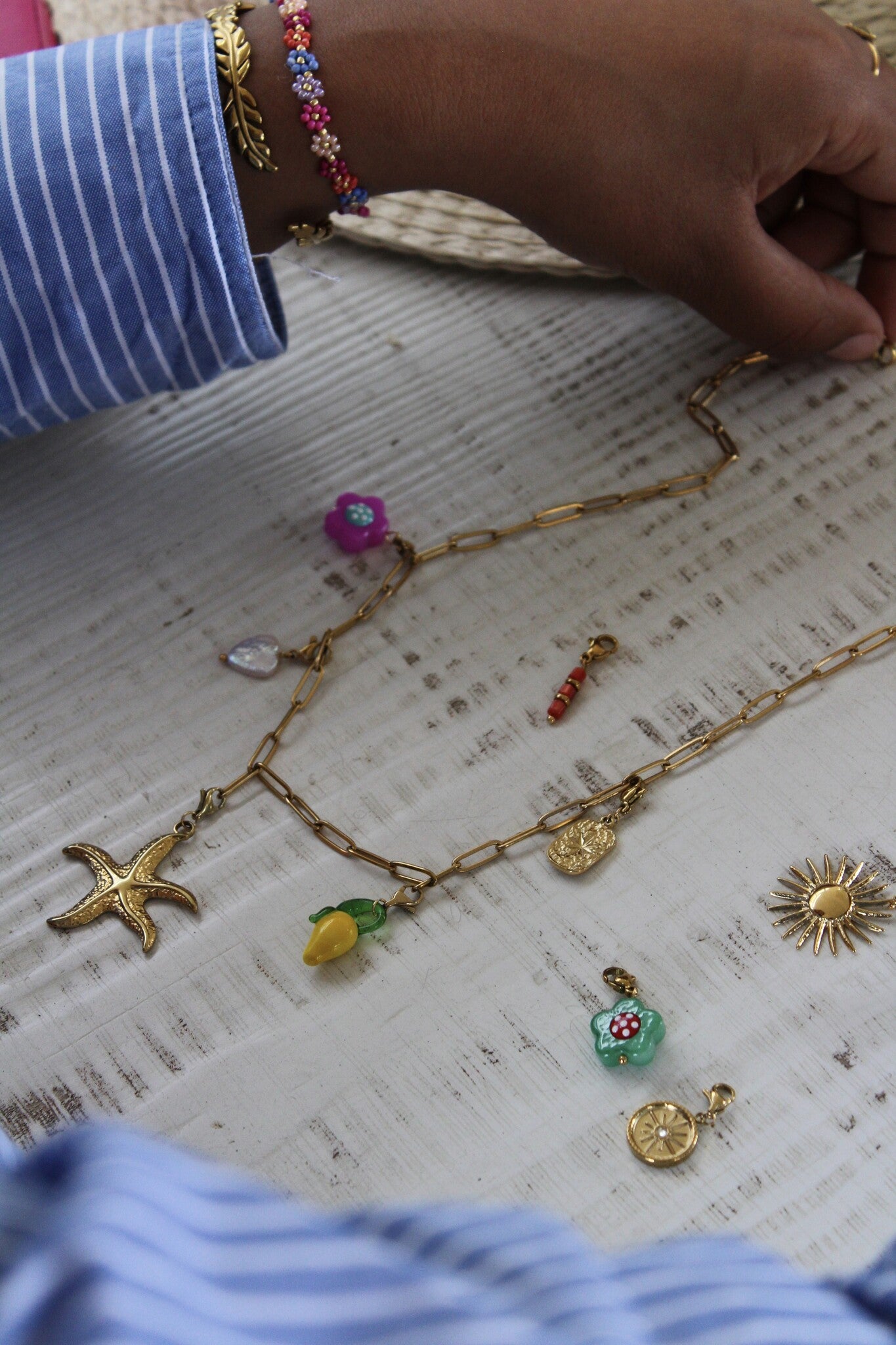 Sora - Charm - Design Your Own - Acier inoxydable