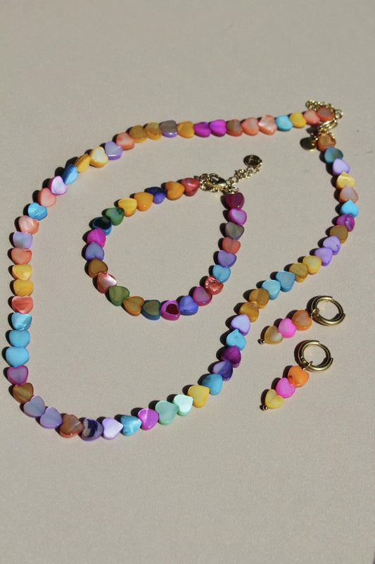 Heart To Heart - Boucles d'oreilles - Acier inoxydable