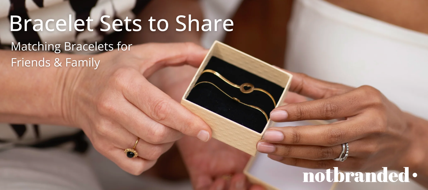 Armbandensets om te delen: het alternatief voor forever bracelets