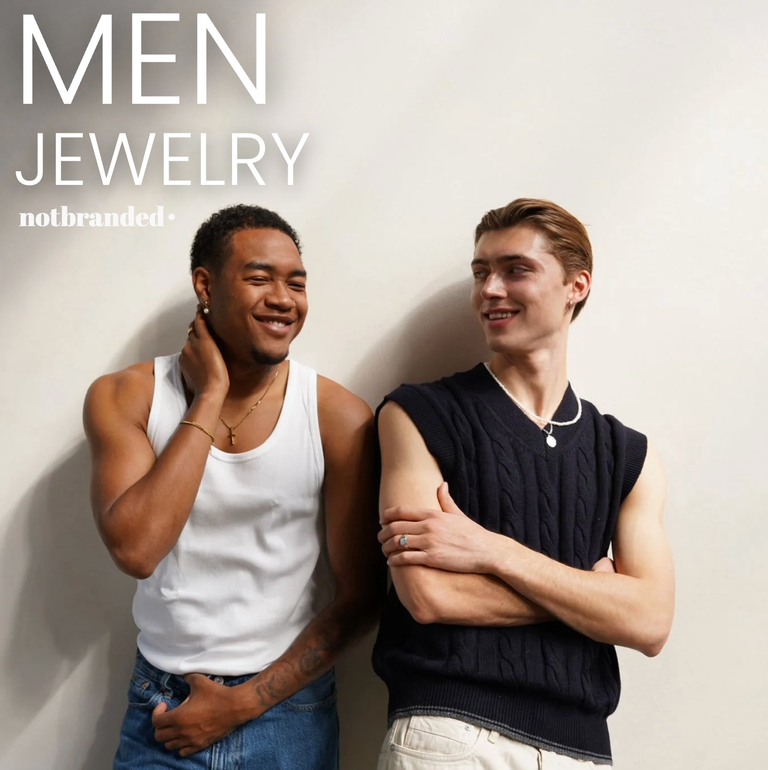 De comeback van mannen sieraden: van chunky chains tot ringen in verschillende maten en stijlen