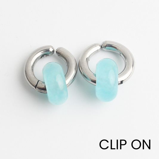 Jutta - Ohrringe - Clip On - Edelstahl