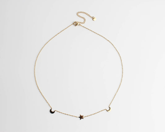Galaxy - Ketting - Stainless Steel