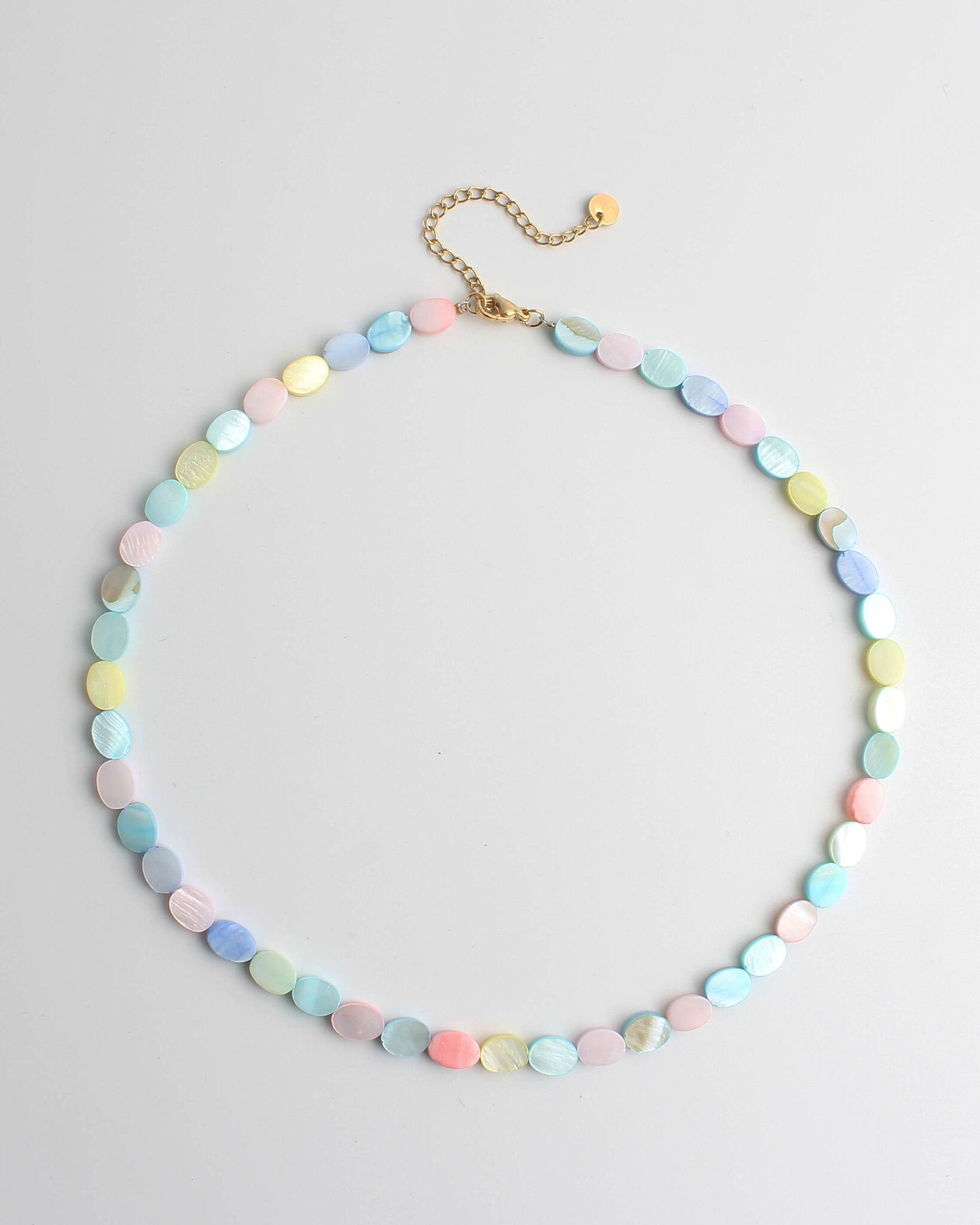 Round And Round - Necklace - Stainless Steel