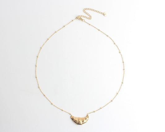 Croissant - Ketting - Stainless Steel