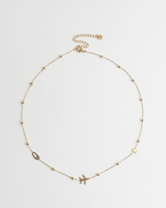 Vacation Vibe - Collar - Acero inoxidable
