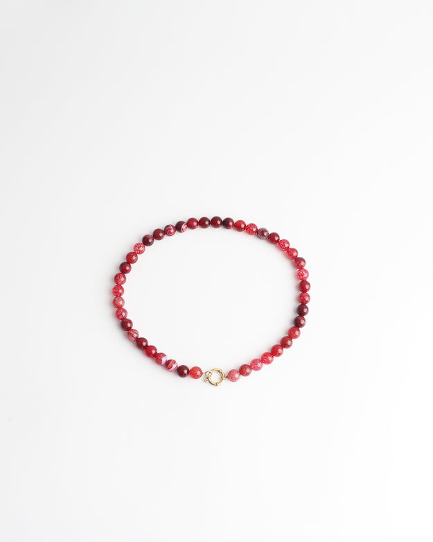 Samira - Collana - Pietra naturale -Acciaio inossidabile