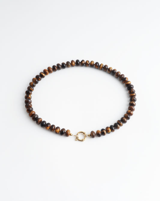 Clarisa - Halskette - Naturstein - Edelstahl