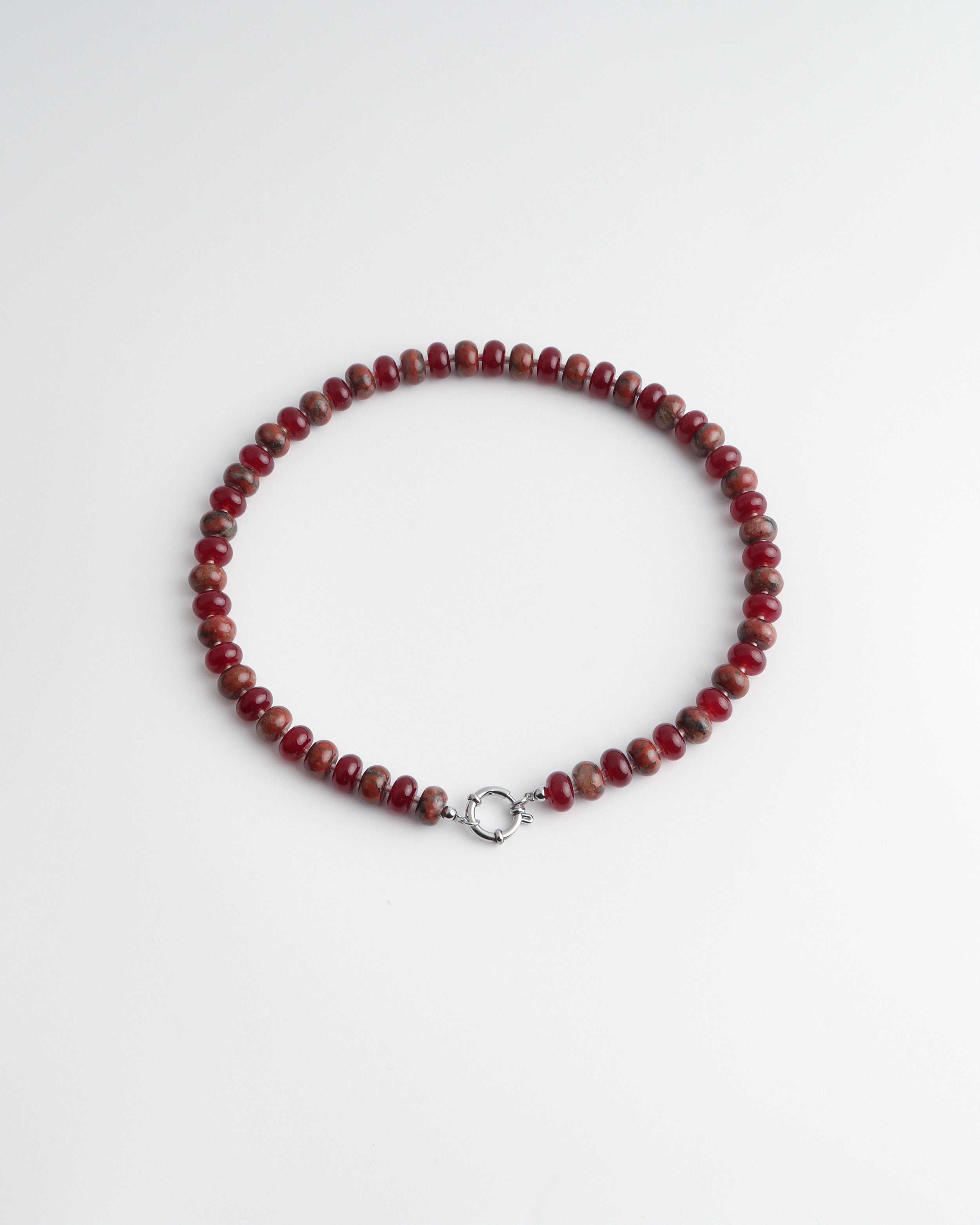 Clarisa - Collar - Piedra natural - Acero inoxidable