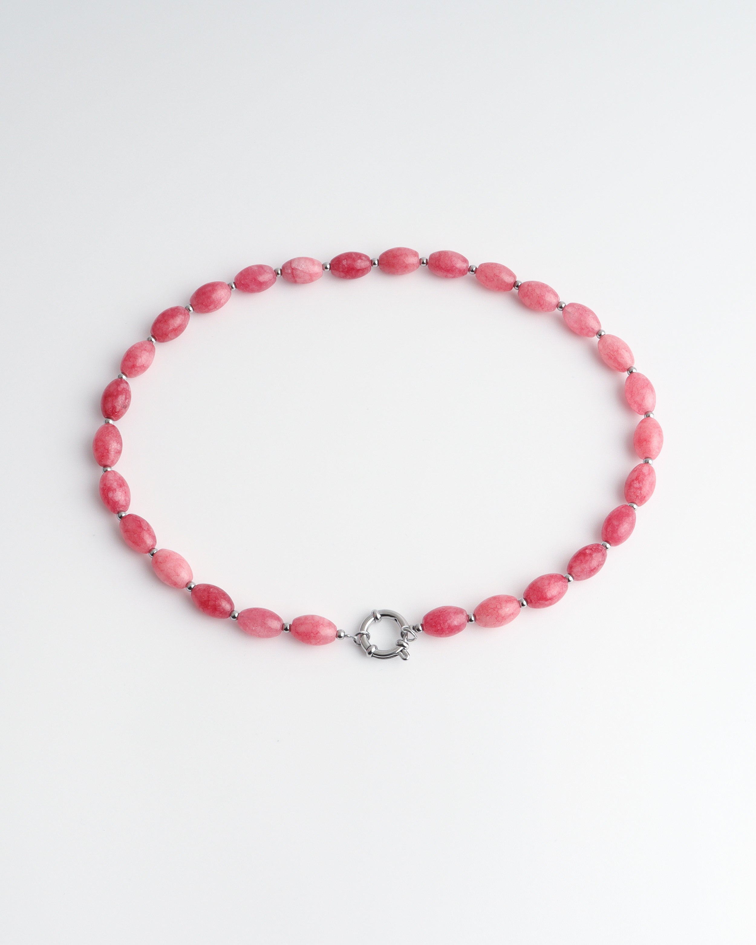 Jossy - Halskette - Naturstein - Edelstahl