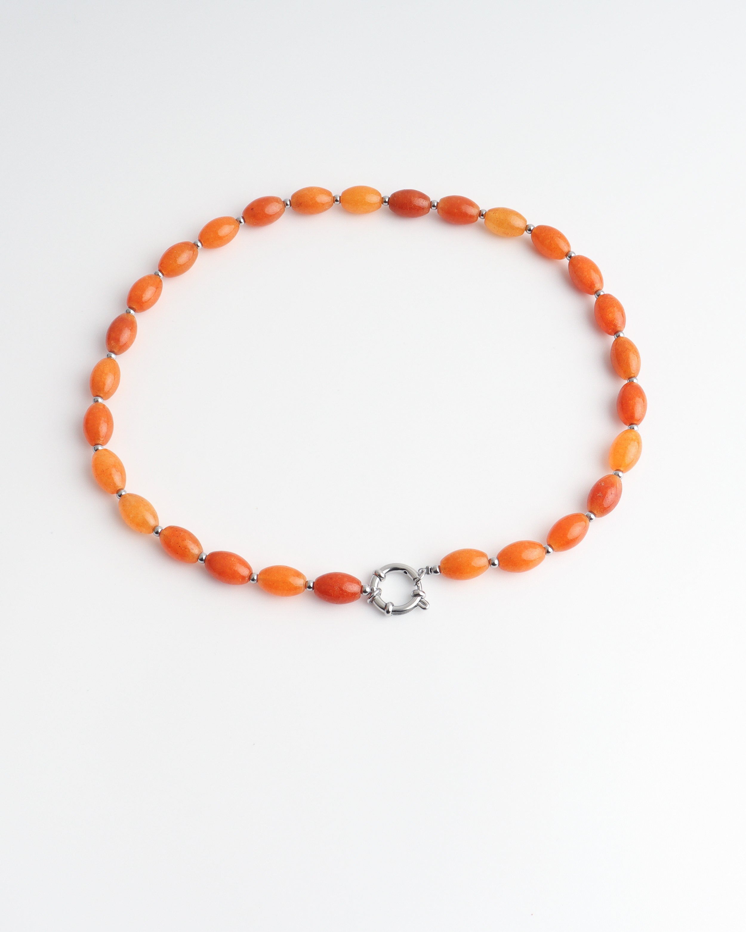 Jossy - Halskette - Naturstein - Edelstahl