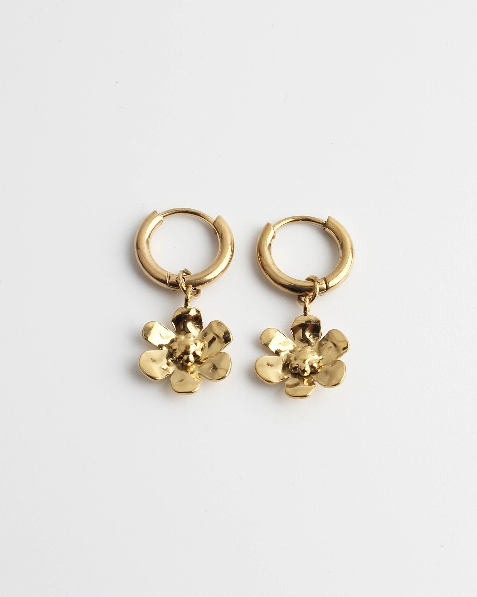 Kae Flower - Boucles d'oreilles - Acier inoxydable