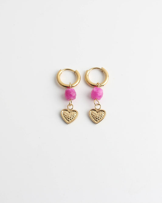 Gráinne - Pendientes - Acero inoxidable
