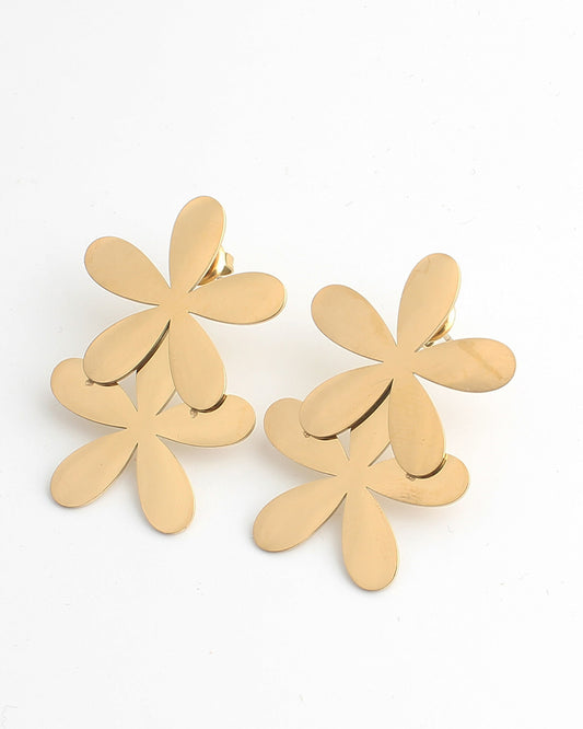 Flores - Boucles d'oreilles - Acier inoxydable