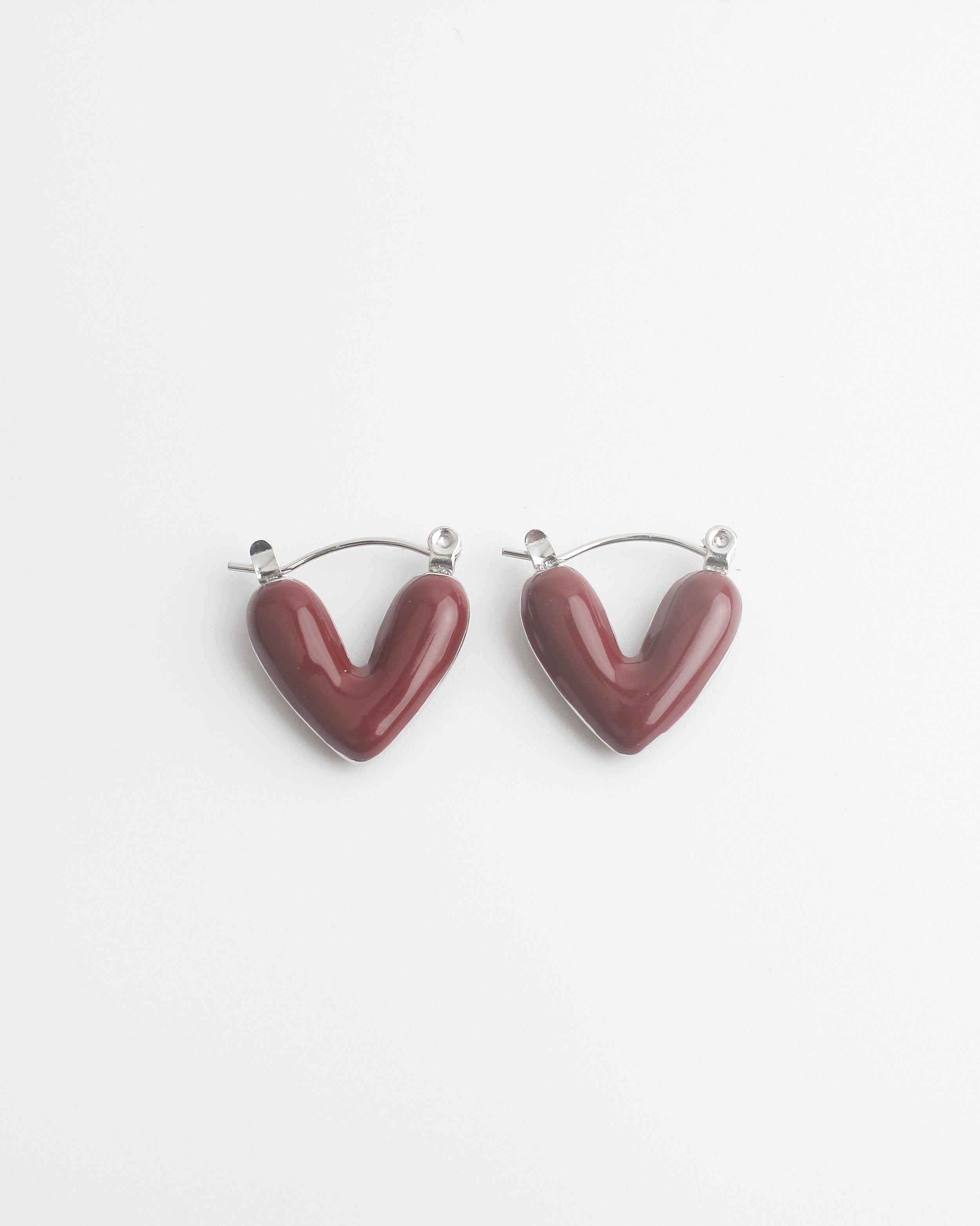 Cuore - Orecchini - Acciaio inossidabile