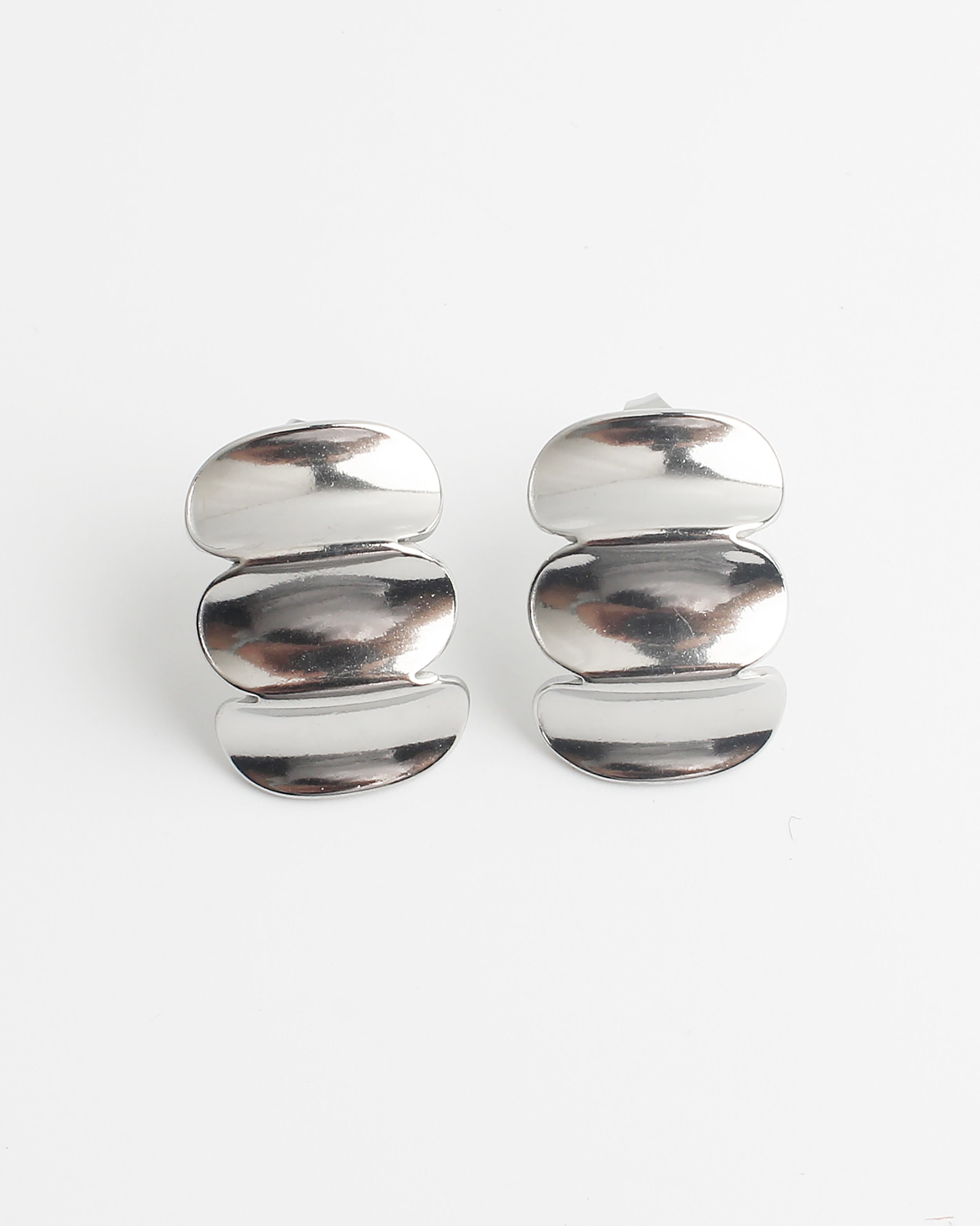 Xia - Earrings - Studs - Stainless Steel