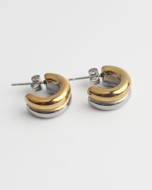 Yomi - Studs - Oorbellen - Stainless Steel