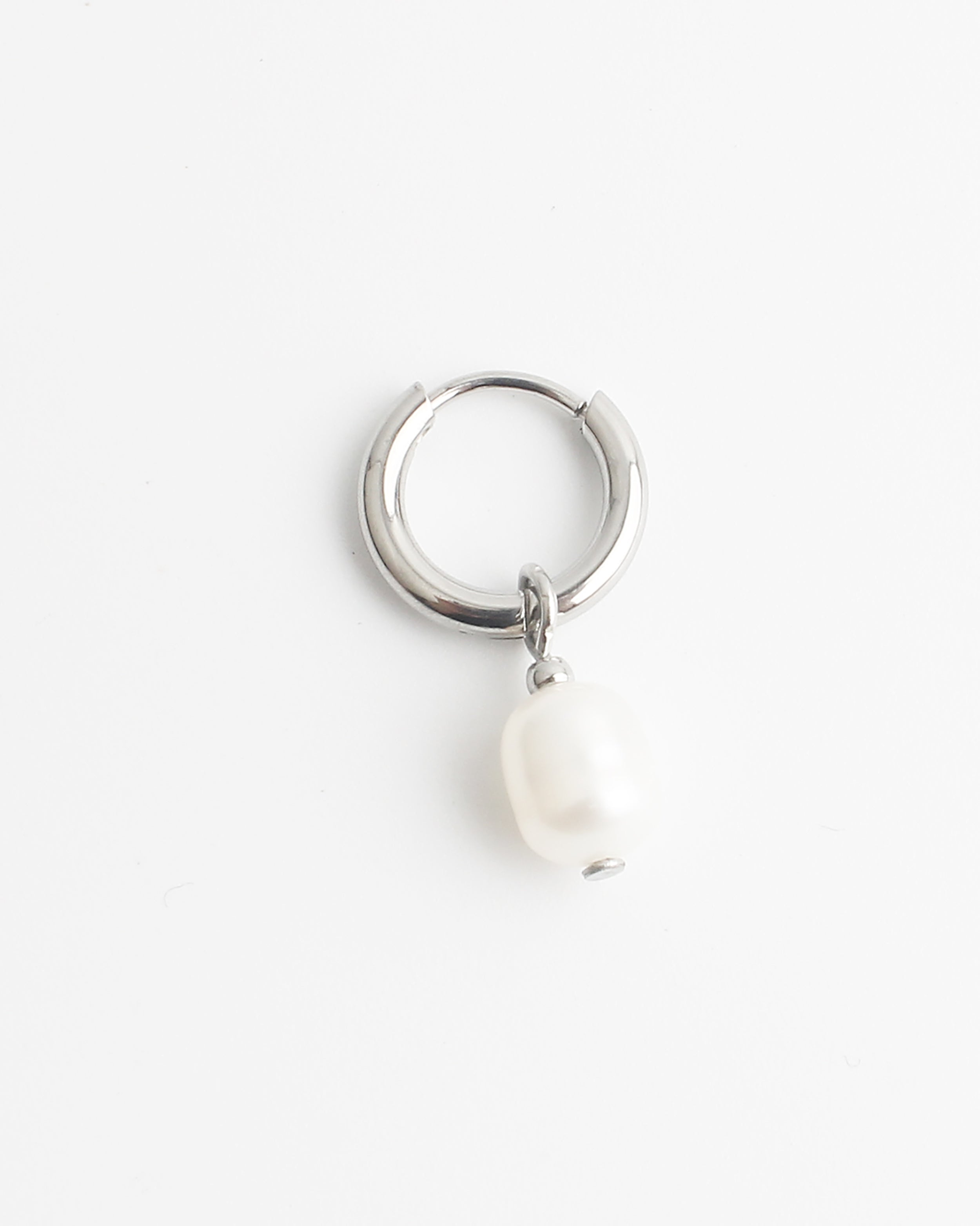 Small Pearl - Earring - Stainless Steel