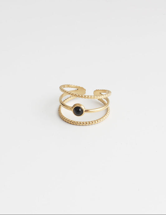 Aarya - Anello - Acciaio inossidabile - Regolabile