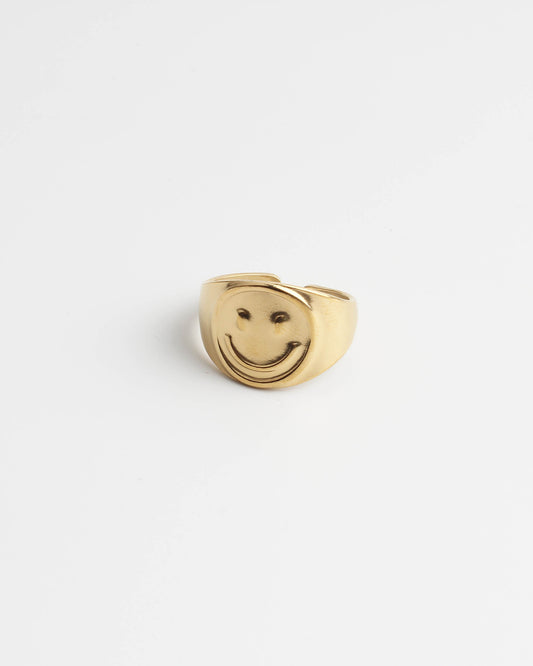 Smiles - Anillo - Acero inoxidable - Ajustable