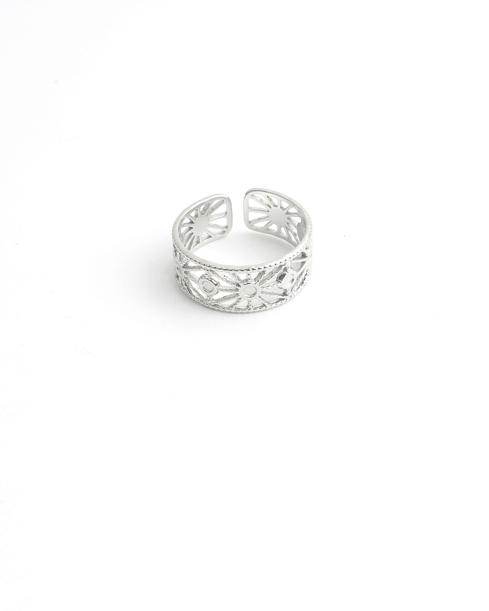 Sola - Bague - Acier inoxydable - Ajustable