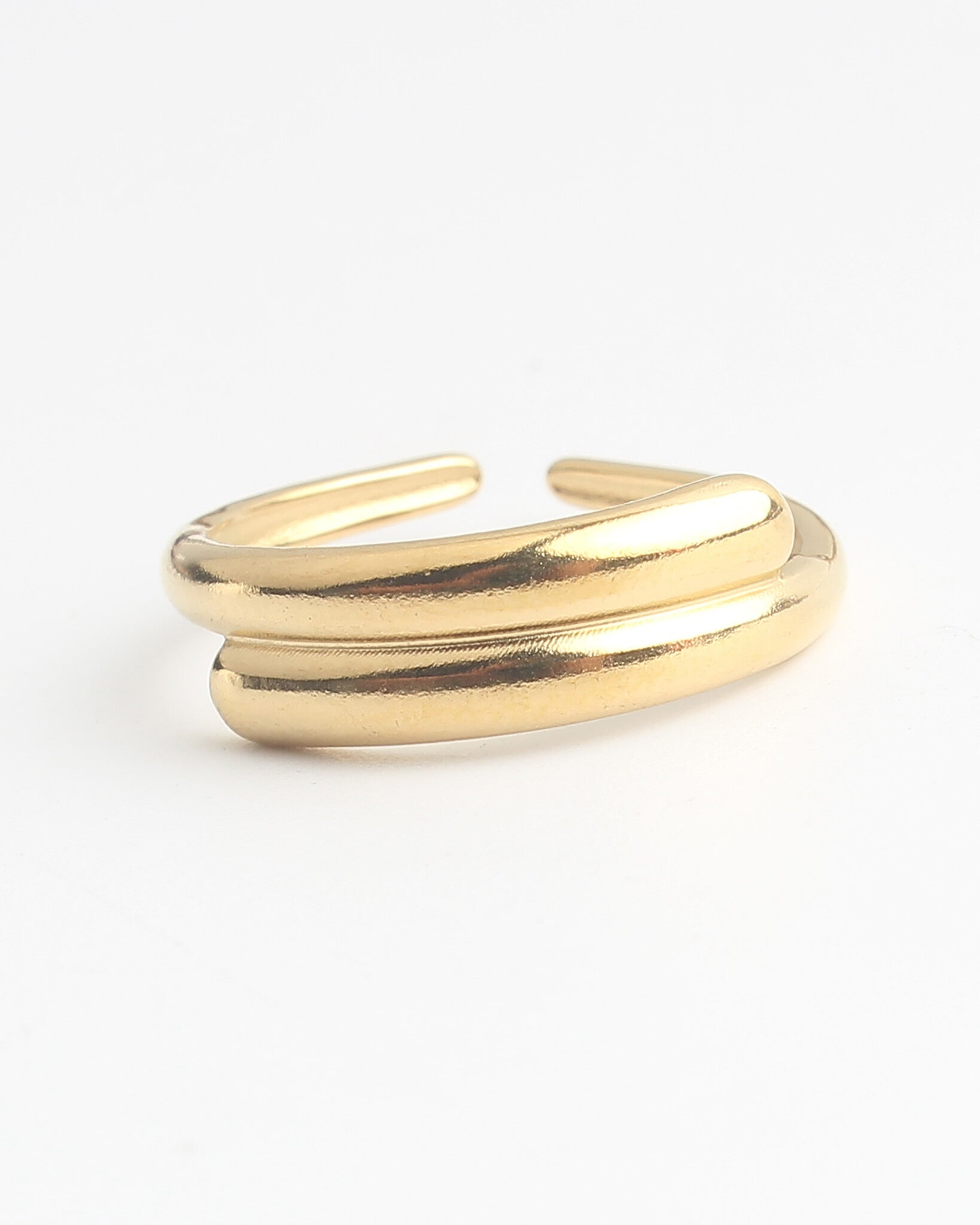 Ell - Ring - Stainless Steel - Verstelbaar