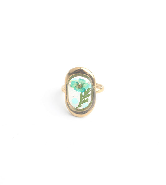 Violet - Anillo - Acero inoxidable - Ajustable