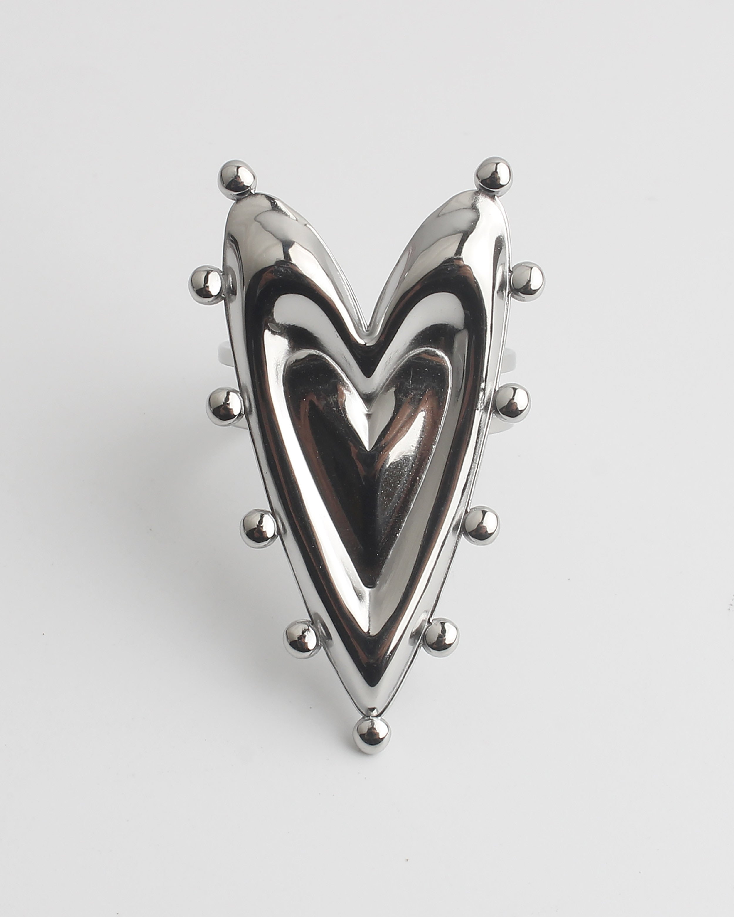 Layers of love - Ring - Stainless Steel - Verstelbaar