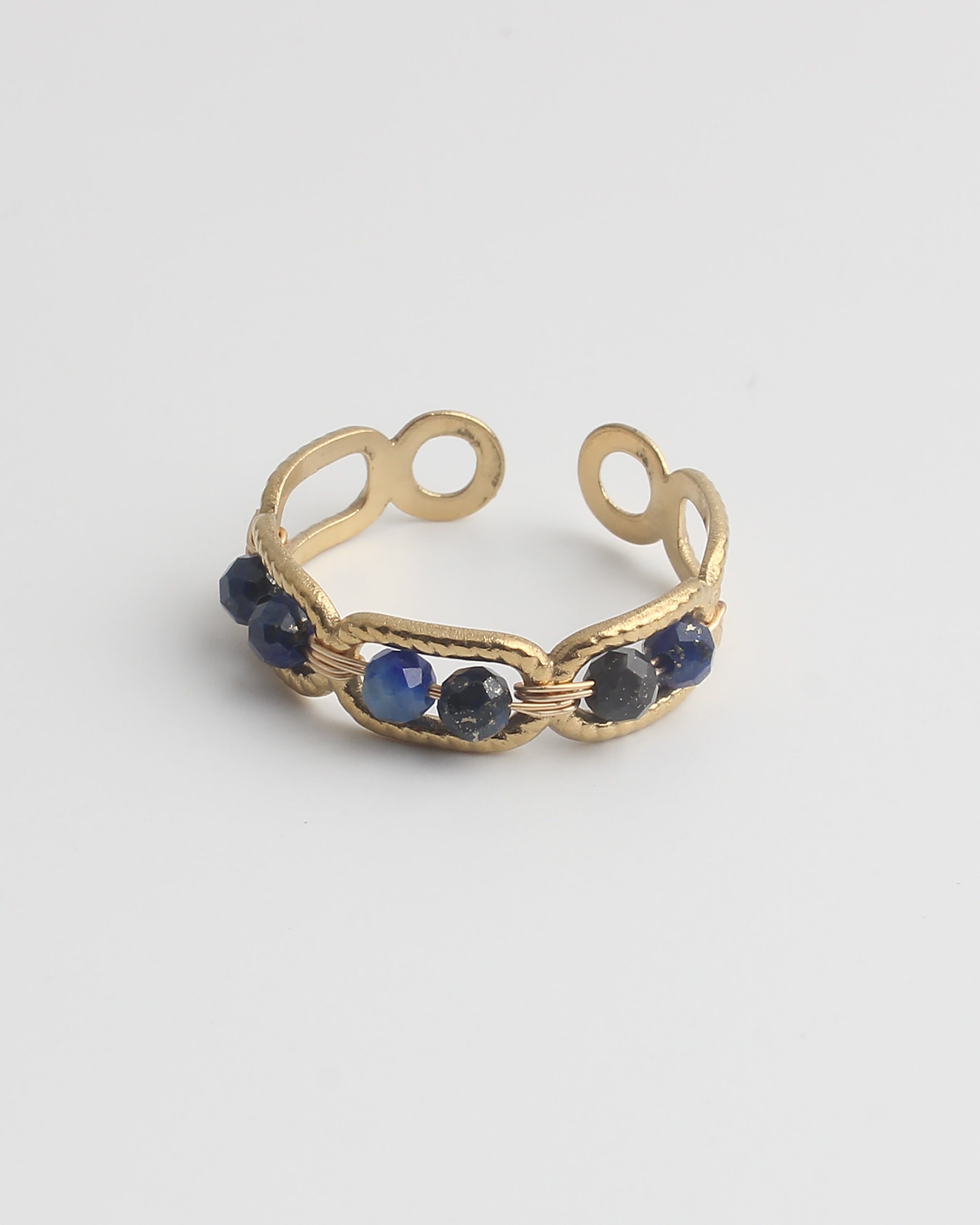 Bente - Anillo - Acero inoxidable