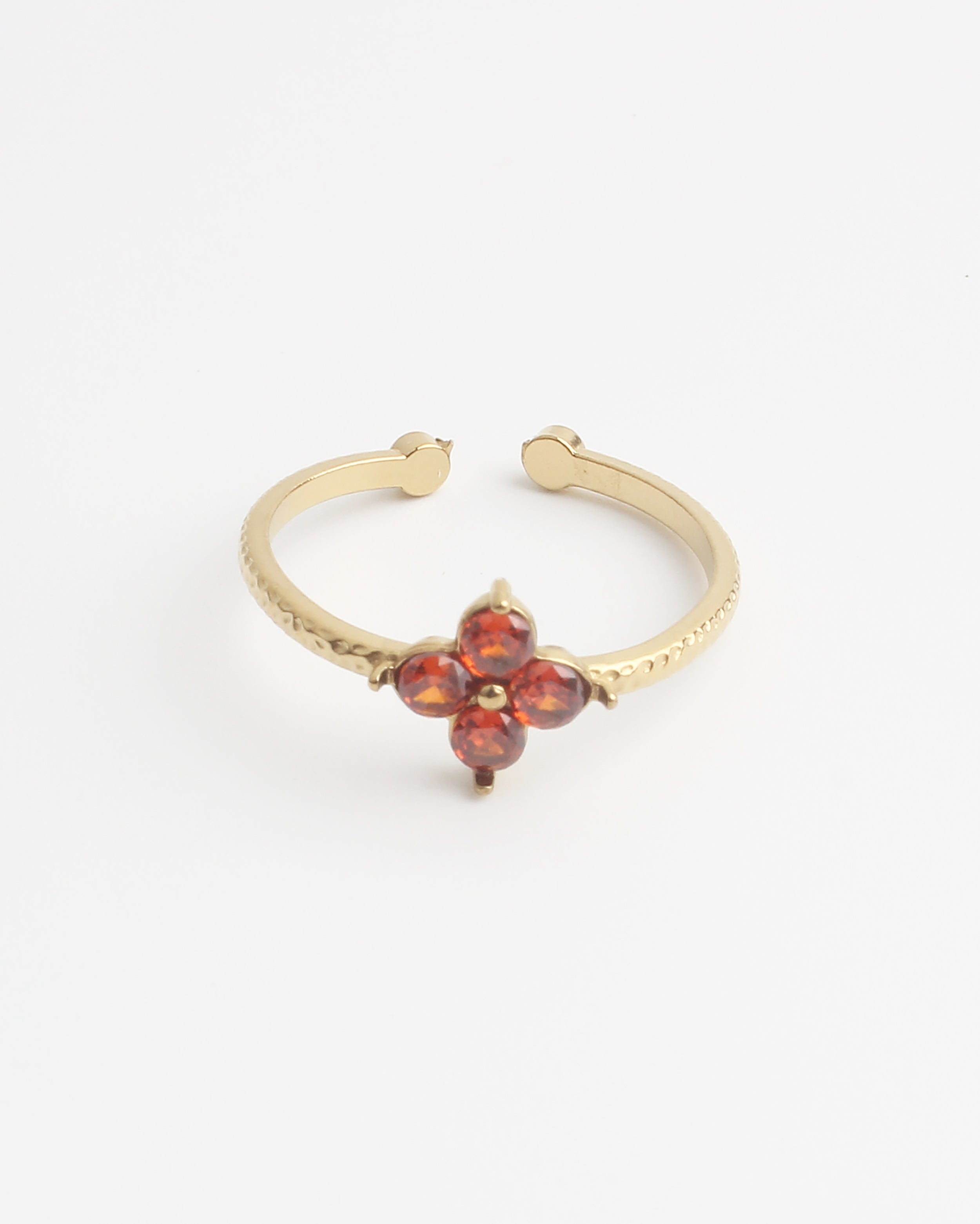 Mella - Bague - Plaqué or