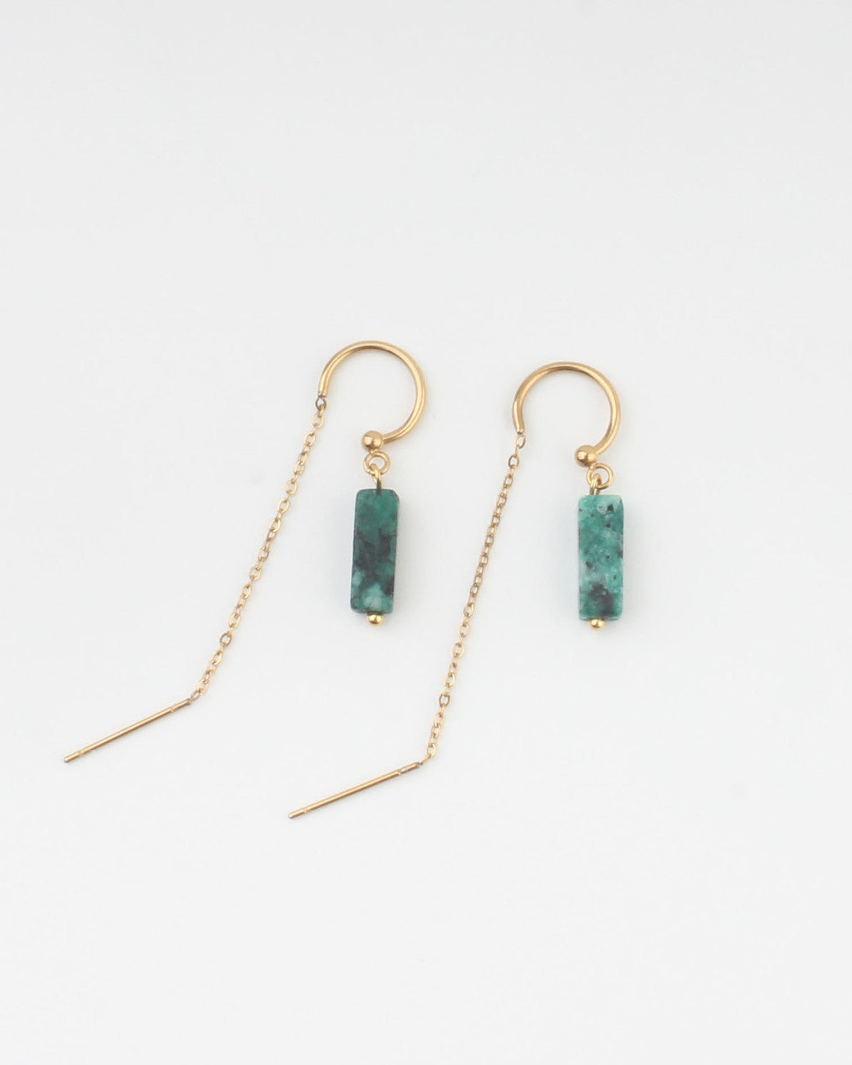 Yaya - Oorbellen - Natuursteen - Stainless Steel