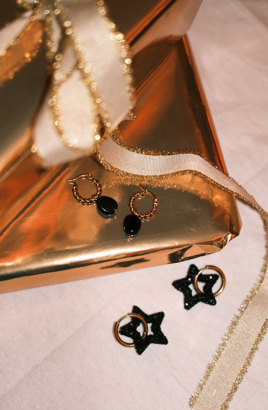 Louane - Ohrringe - Naturstein - Edelstahl