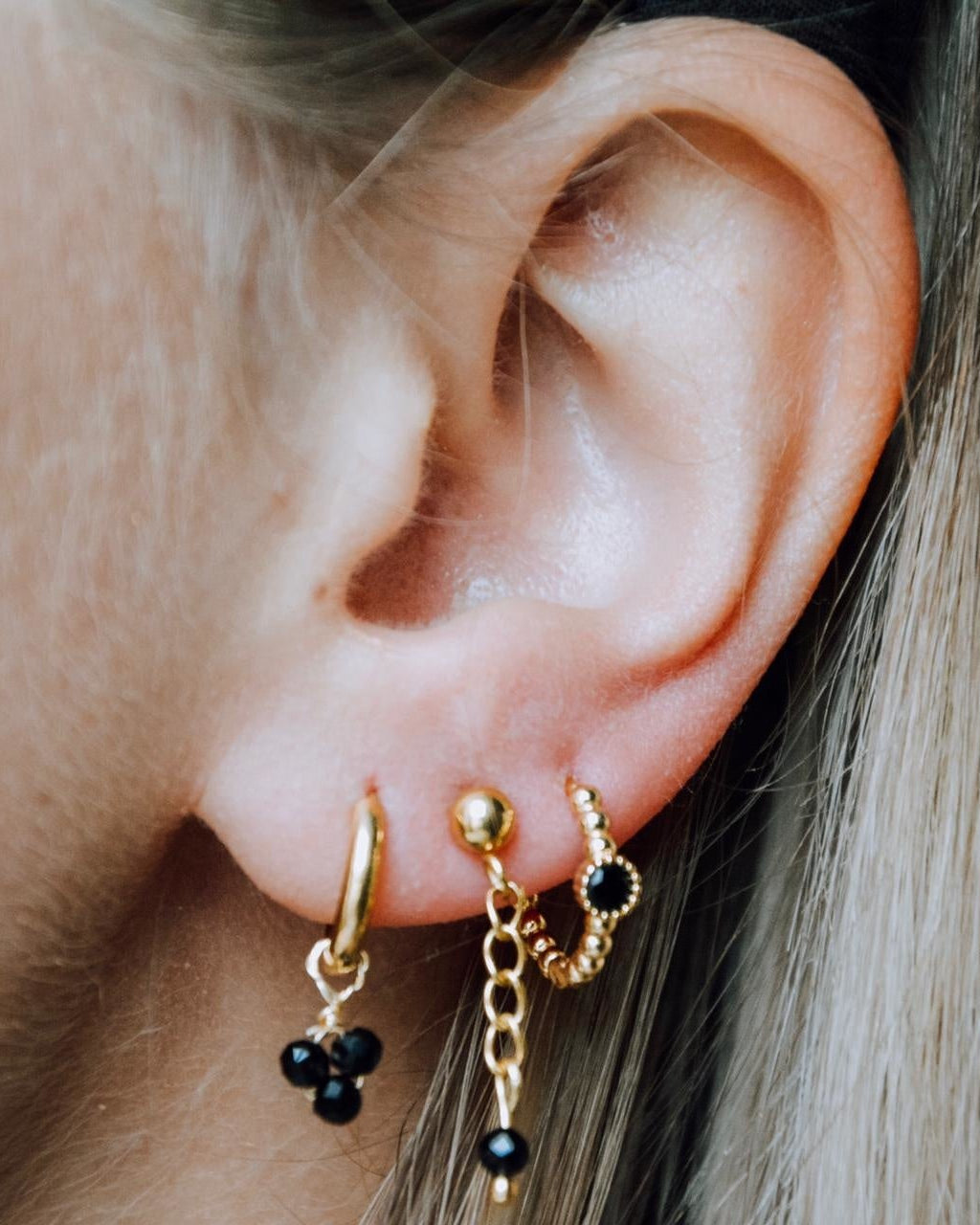 Zara - Boucles d'oreilles - Acier inoxydable