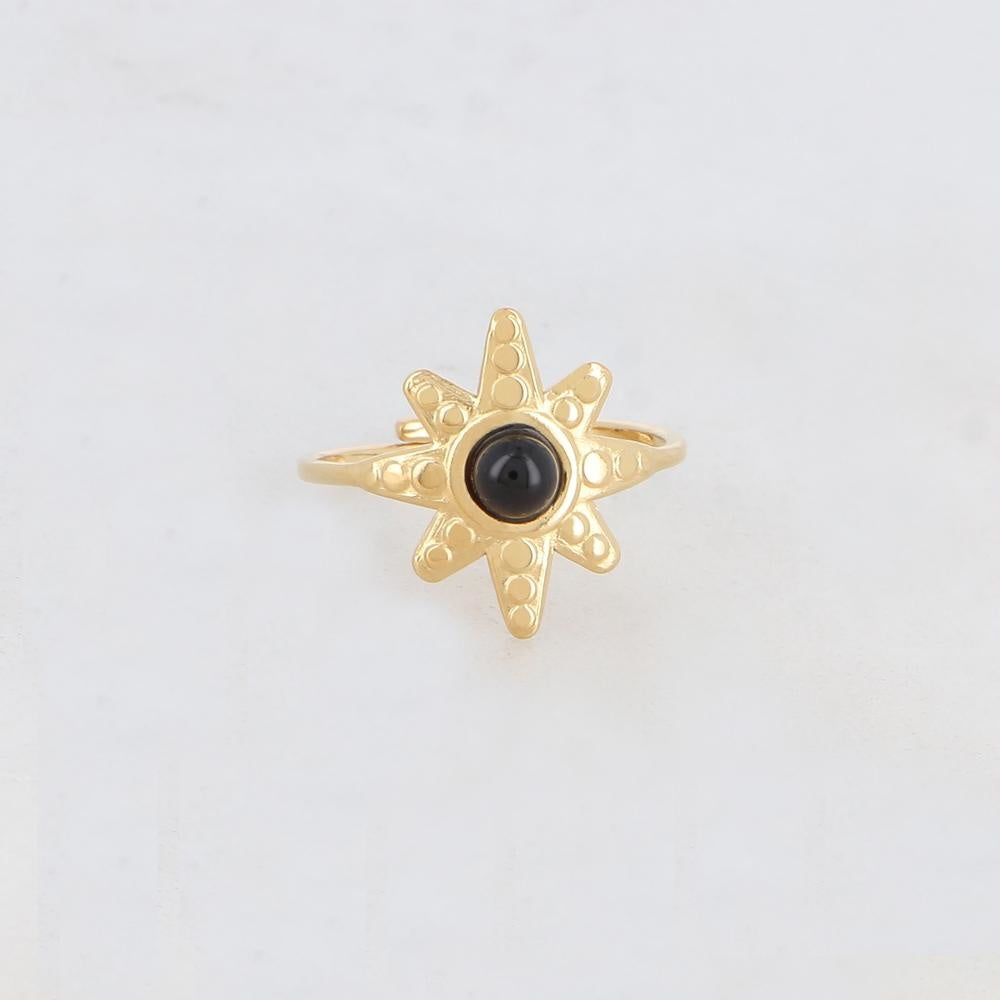 Stars - Anello - Acciaio inossidabile - Regolabile